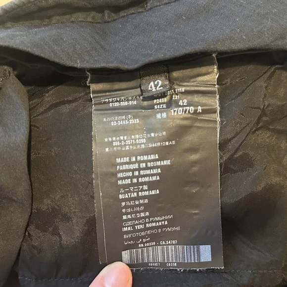 Prada Cropped Black Slacks - Picture 6 of 8